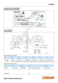LA E65F-CADA-24-1 Datasheet Page 12