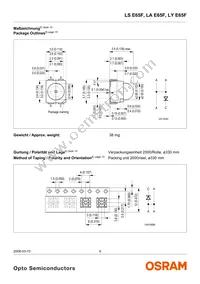 LA E65F-CADA-24-3B5A-Z Datasheet Page 9