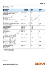 LA E67F-AABA-24-1 Datasheet Page 4