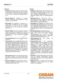 LA ETSF-AABA-24-1-50-R18-Z Datasheet Page 20