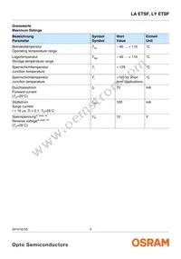 LA ETSF-BBCB-24-1-50-R18-ZZ-XX Datasheet Page 4