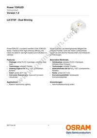 LA ETSF-R1S2-1-1+BBCA-24-1-R18-Z Datasheet Cover