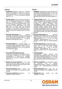 LA G5AP-CZDZ-24-1-100-R18-Z Datasheet Page 20