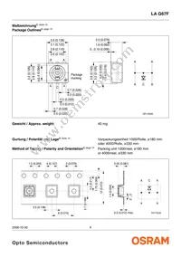 LA G67F-CADA-24-1-Z Datasheet Page 9