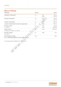 LA G6SP-EBFA-24-1-140-R18-Z-XX Datasheet Page 3