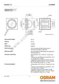 LA H9GP-JYKY-24-1-Z Datasheet Page 11