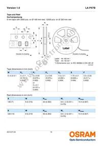 LA P47B-T2V1-24-1-Z Datasheet Page 15