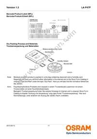 LA P47F-V2BB-24-3B5A-Z Datasheet Page 17