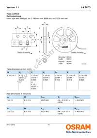 LA T67D-U2AA-24-1-20-R18-Z Datasheet Page 14