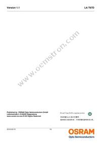 LA T67D-U2AA-24-1-20-R18-Z Datasheet Page 19