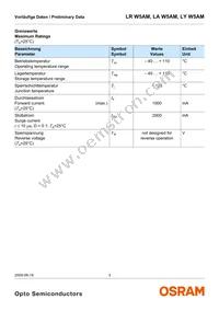 LA W5AM-JZKY-24-0-400-R18-Z Datasheet Page 3