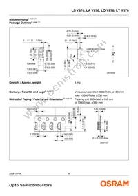 LA Y876-Q2T1-1-0-20-R18-Z Datasheet Page 9