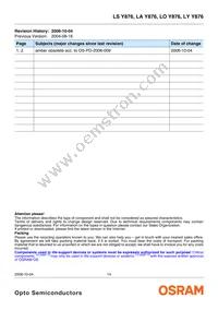 LA Y876-Q2T1-1-0-20-R18-Z Datasheet Page 14