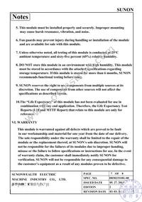 LA001-002A99DY Datasheet Page 8