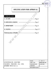 LA001-013A99DN Datasheet Page 2