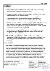 LA002-012A9BDN Datasheet Page 8