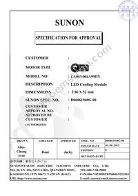 LA003-004A99DN Datasheet Cover