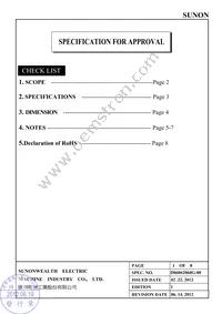 LA004-011A99DN Datasheet Page 2