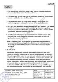 LA004-012A99DN Datasheet Page 8