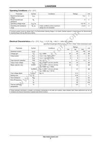 LA4425AN-D-E Datasheet Page 2