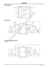 LA4537MC-BH Datasheet Page 3