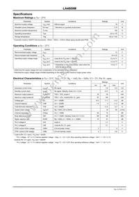 LA4809M-TLM-E Datasheet Page 2