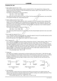 LA4809M-TLM-E Datasheet Page 6