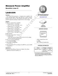 LA4815VH-TLM-H Datasheet Cover