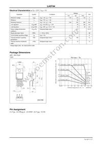 LA5744-HK-E Datasheet Page 2