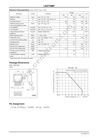 LA5779MP-E Datasheet Page 2