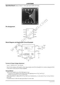 LA59700MX-TLM-E Datasheet Page 3