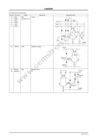 LA6242H-CL-TLM-E Datasheet Page 7