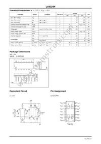 LA6324NM-TLM-E Datasheet Page 2