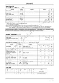 LA6585MC-AH Datasheet Page 2