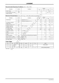 LA6588MC-BH Datasheet Page 2