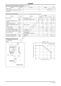 LA6595T-TLM-E Datasheet Page 2