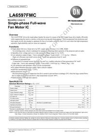 LA6597FMC-AH Datasheet Cover