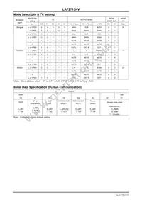 LA72715NV-TLM-E Datasheet Page 12