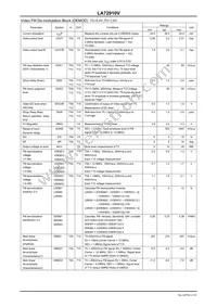 LA72910V-MPB-H Datasheet Page 3