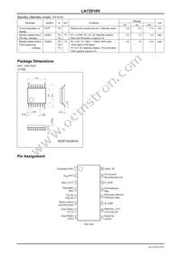 LA72910V-MPB-H Datasheet Page 4