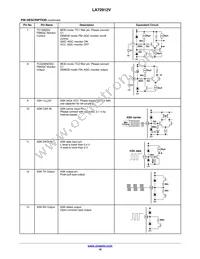 LA72912V-MPB-H Datasheet Page 10