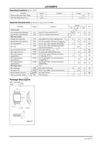 LA74309FA-BH Datasheet Page 2