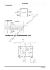 LA74309FA-BH Datasheet Page 3