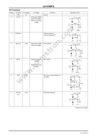 LA74309FA-BH Datasheet Page 4