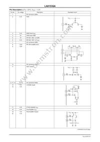 LA8153QA-WH Datasheet Page 4