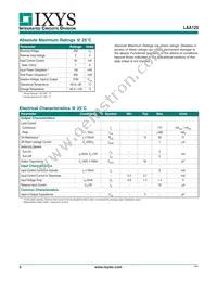LAA120S Datasheet Page 2