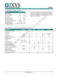 LAA126L Datasheet Page 2