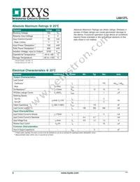 LAA127L Datasheet Page 2