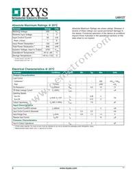LAA127P Datasheet Page 2