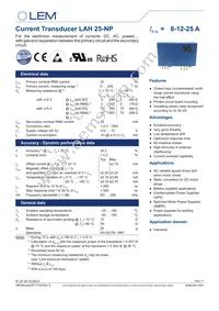 LAH 25-NP Datasheet Cover